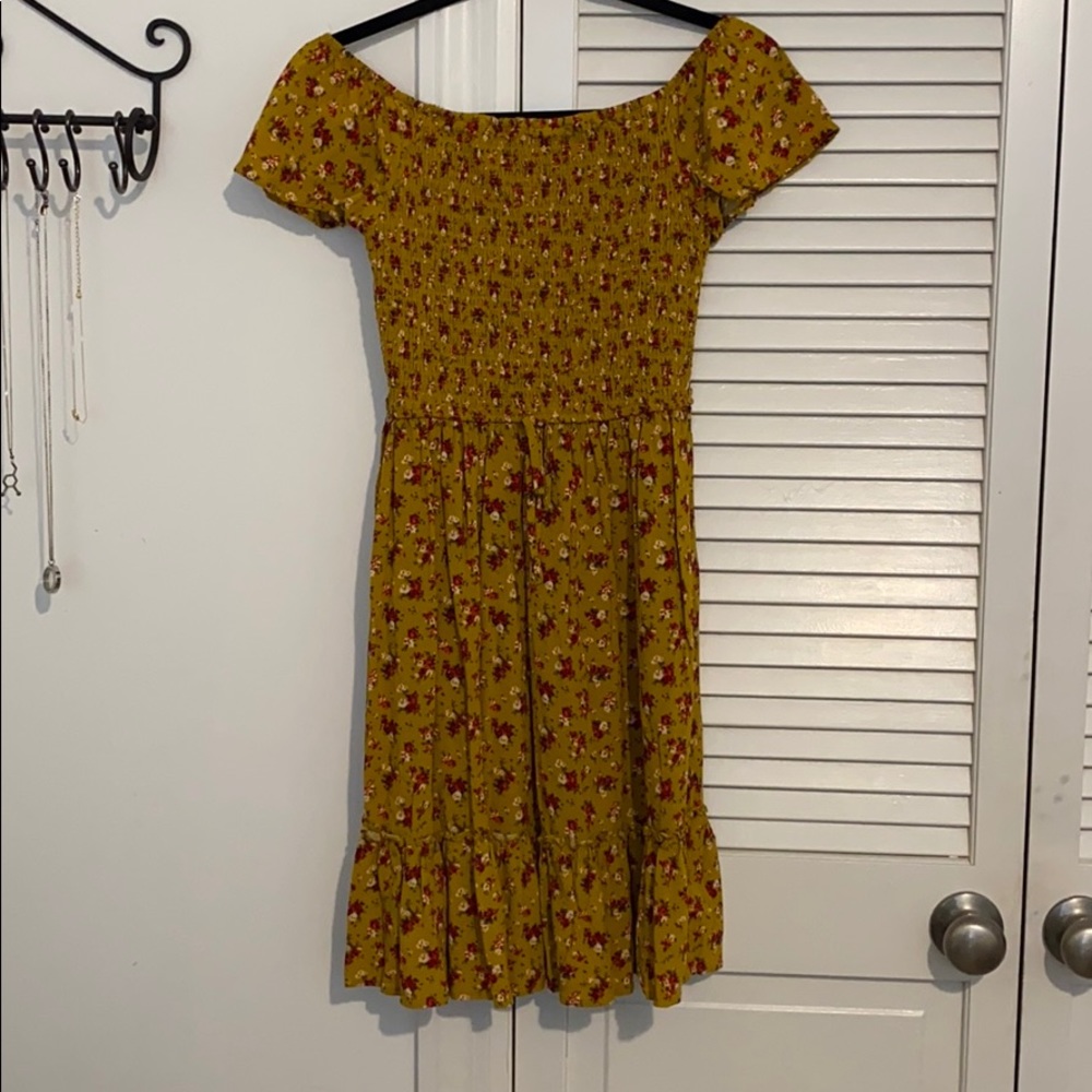 Off-The-Shoulder Boho Sundress